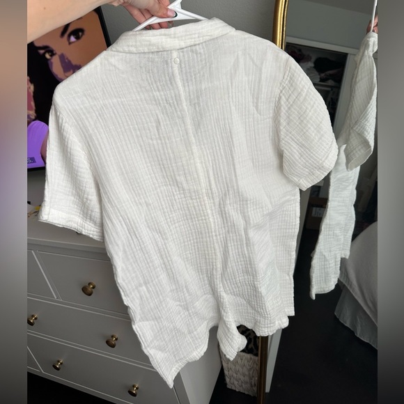 Volcom NWT White Easy Breezy Romper Coverup Size XS - Picture 12 of 12